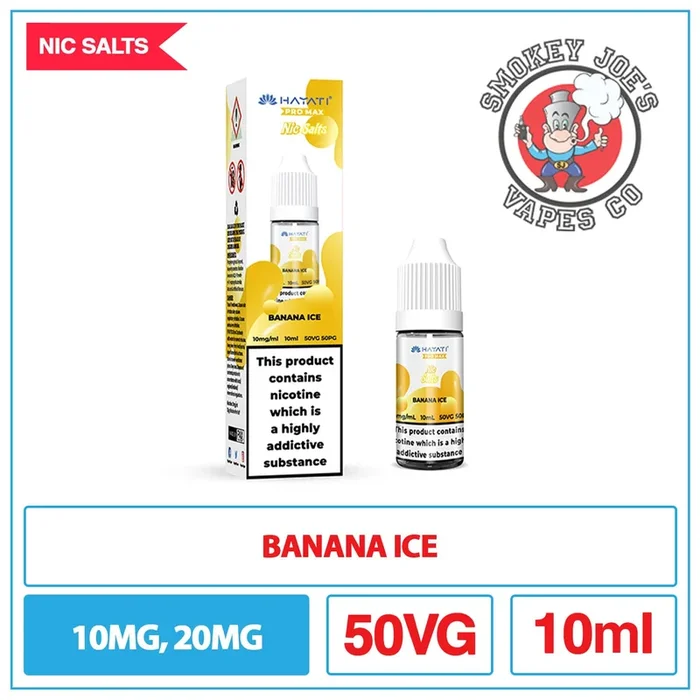Hayati Pro Max – Nic Salt – Banana Ice