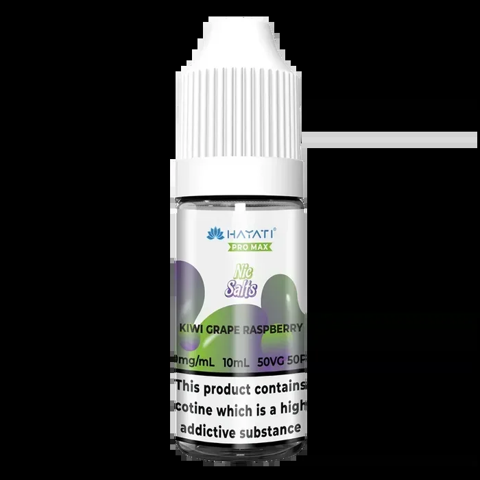 Hayati Pro Max Kiwi Grape Raspberry Nicotine Salt Vape Liquid