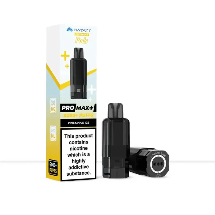Hayati Pro Max+ Pineapple Ice Prefilled Vape Pods