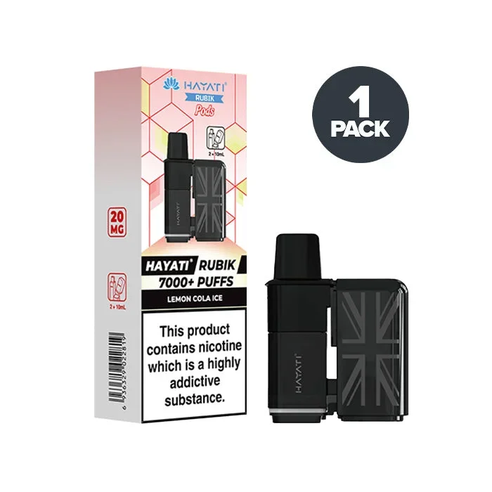 Hayati Rubik Lemon Cola Ice 7000 Prefilled Pods