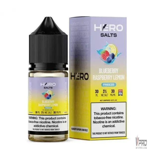 Hero Salts 30mL Blueberry Raspberry Lemon Freeze