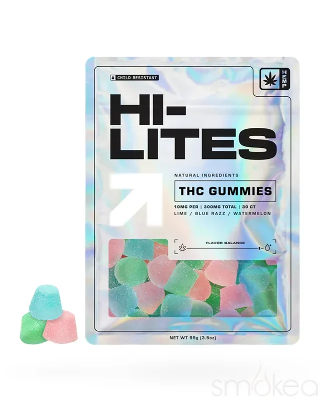 Hi-Lites 300mg Delta 9 THC Gummies
