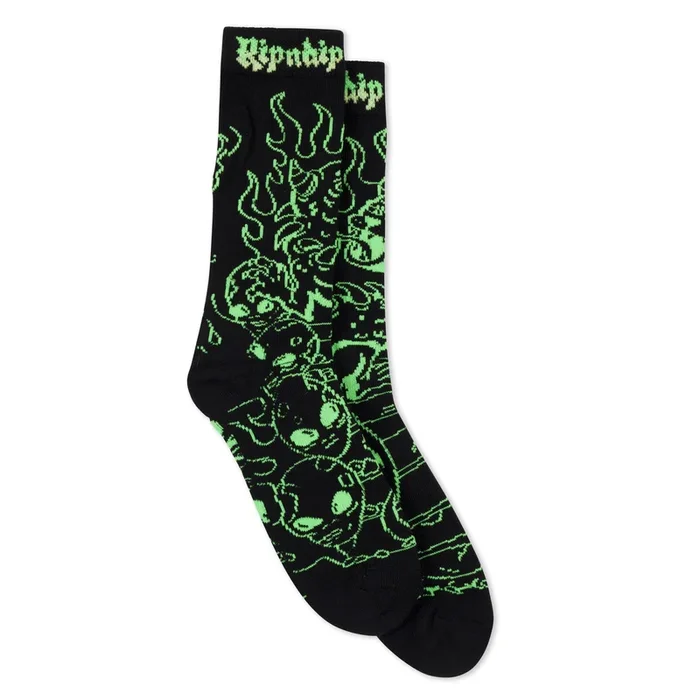 Horntail Socks (Black)