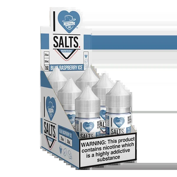 I Love Salts Blue Raspberry Ice 6-Pack
