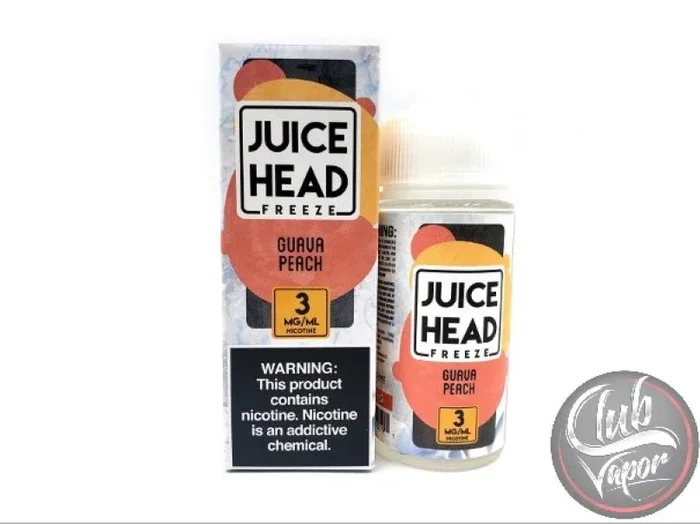 Ice Guava Peach 100mL E-Liquid by Juice Head