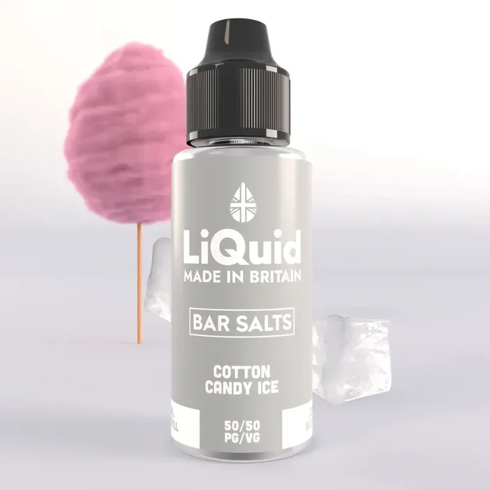 Ice Shortfill 100ml with Cotton Candy Flavor