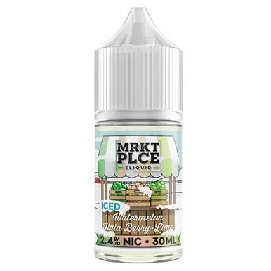 Iced Watermelon Hulaberry Lime by MRKT PLCE Salt E-Liquid