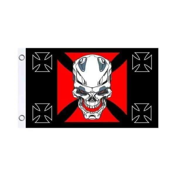 Iron Skull Fly Flag