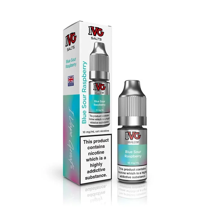 IVG Blue Sour Raspberry 10ml Nicotine Salt E-Liquid