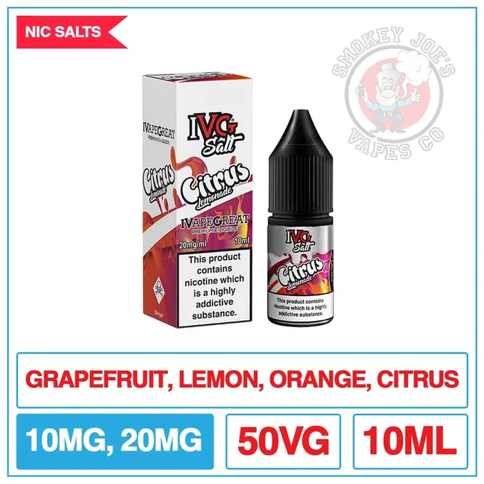 IVG Nic Salt – Citrus Lemonade