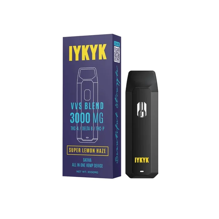 IYKYK – VVS Blend – THCA – Delta 8 – THCP – Disposable