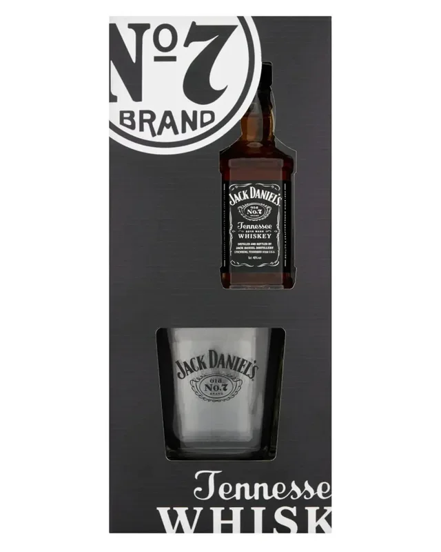 Jack Daniel’s miniature & Tumbler, 5 cl