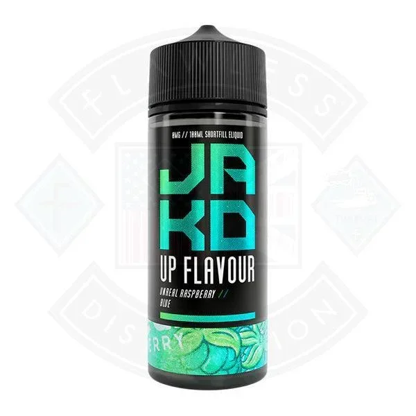 JAKD Unreal Raspberry Blue 0mg 100ml Shortfill