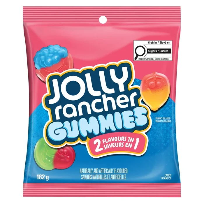 Jolly Rancher Misfits Gummies Candy, 182-g