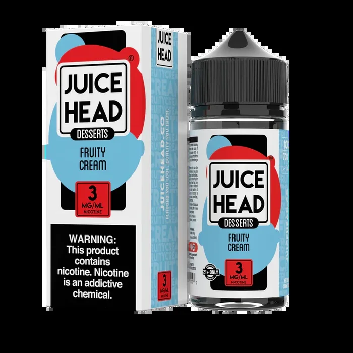 Juice Head Desserts – Fruity Cream – 100ML E-Liquid