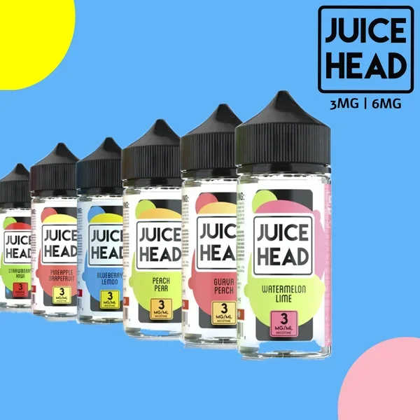 JUICE HEAD E-LIQUID COLLECTION- 3MG – 6MG