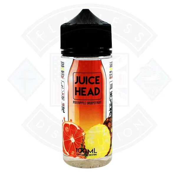 Juice Head Shake and Vape Pineapple Grapefruit 0mg 100ml Shortfill