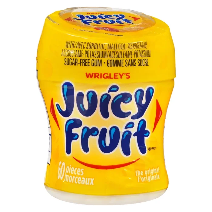 Juicy Fruit Original Sugar-Free Gum – 60pc.