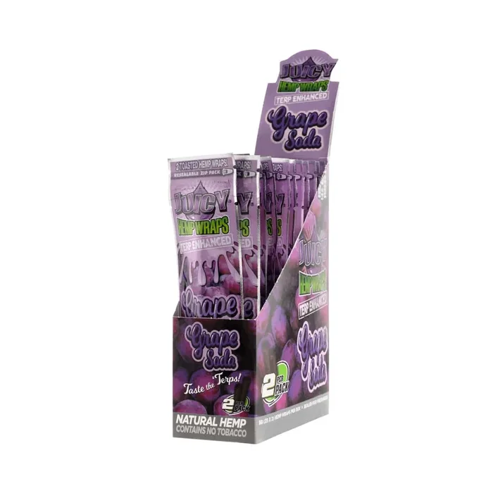 Juicy Jay’s Terp Enhanced Grape Soda Jam Wraps