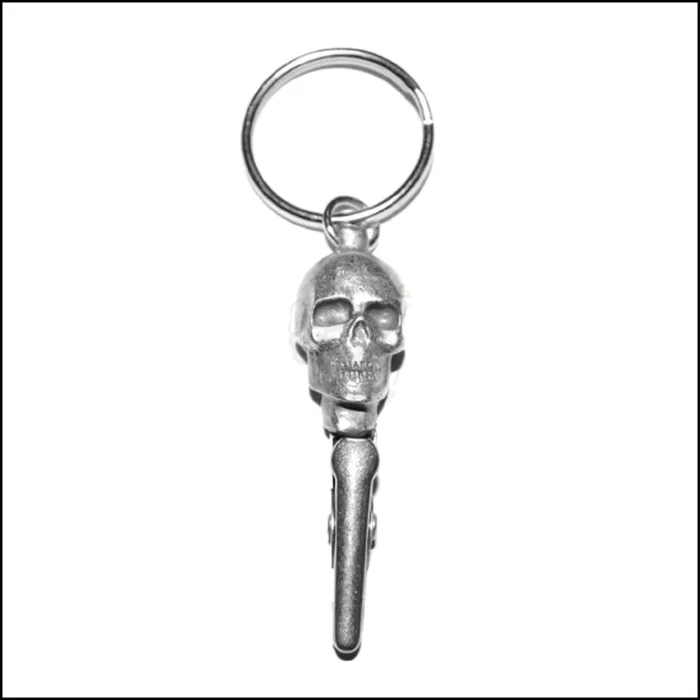 Key Chain Skull Roach Clip