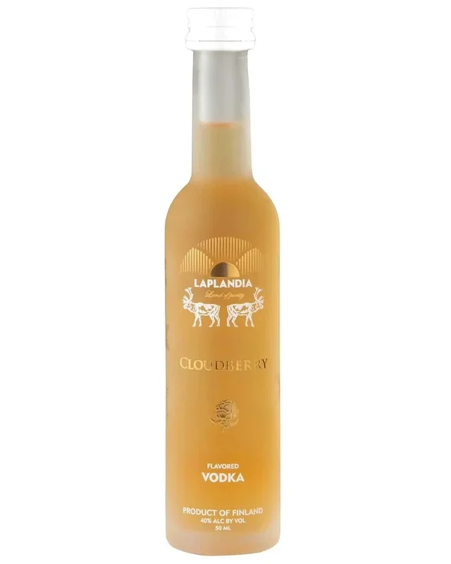Laplandia Aureus Cloudberry Vodka Miniature, 5 cl