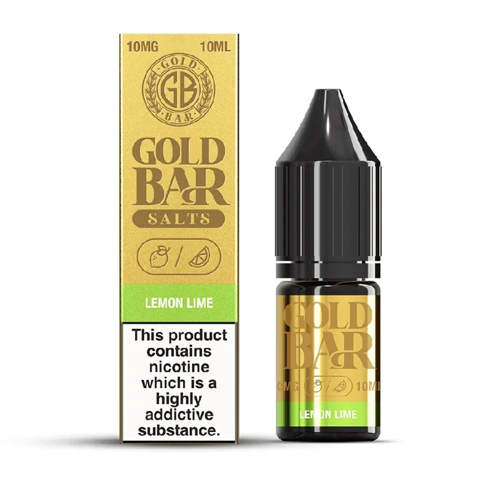Lemon Lime Salts E-Liquid by Gold Bar