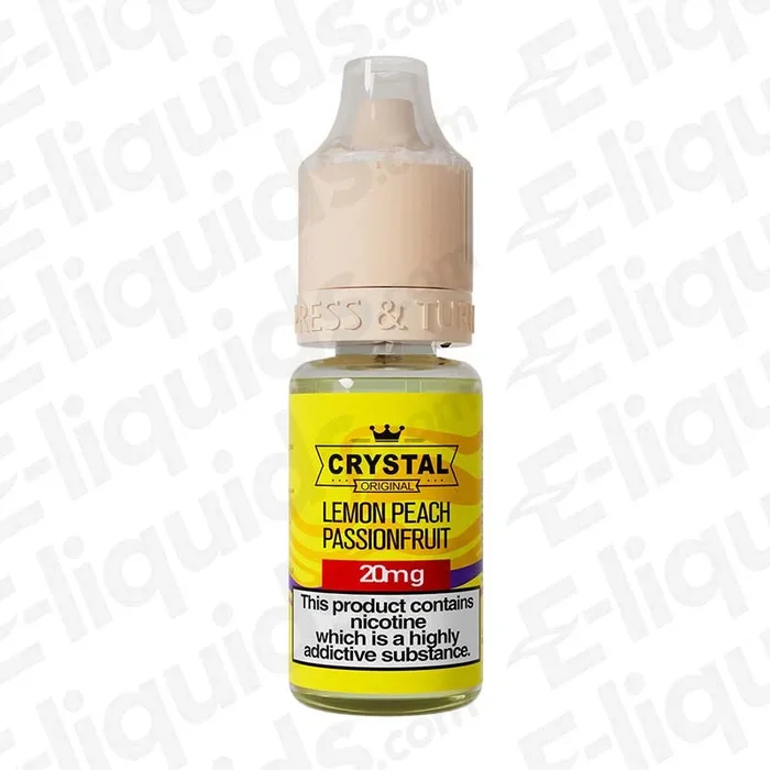 Lemon Peach Passionfruit SKE Crystal Original Nic Salts Vape Juice 10ml