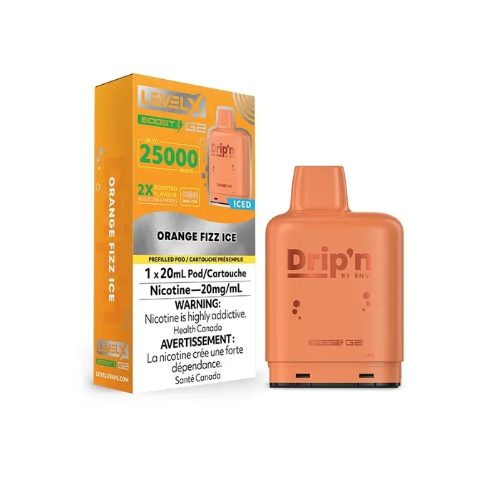 Level X Drip’n Boost G2 Pod – Orange Fizz