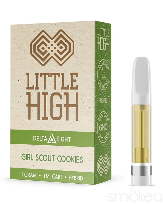 Little High 1g Delta 8 Cartridge – Girl Scout Cookies