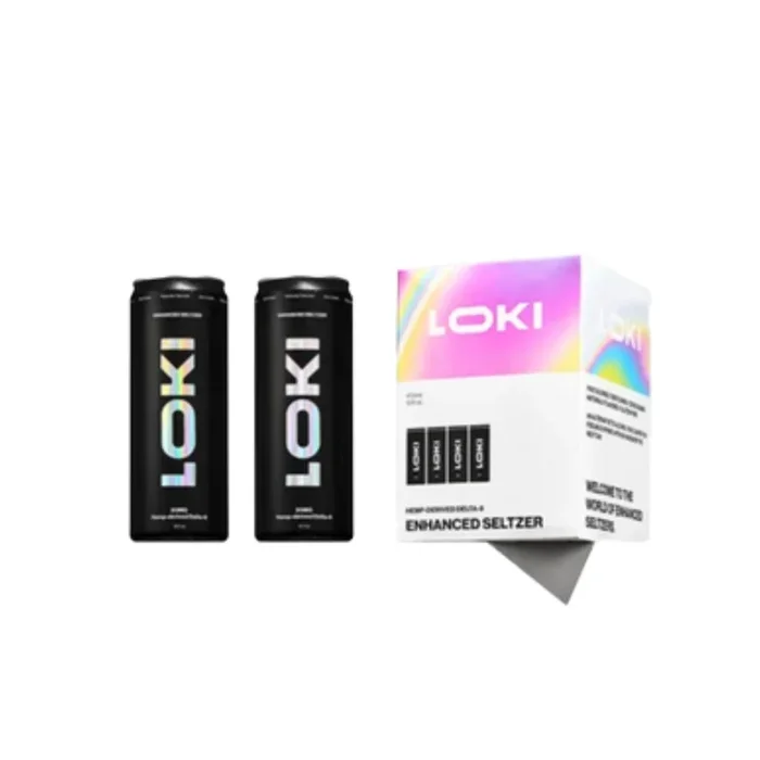 Loki Delta 8 Sparkling Water (4 Pack)