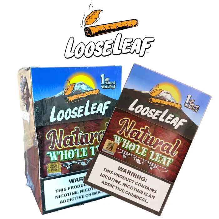 LooseLeaf WholeLeaf 1 pack Tobacco Wrap – Natural