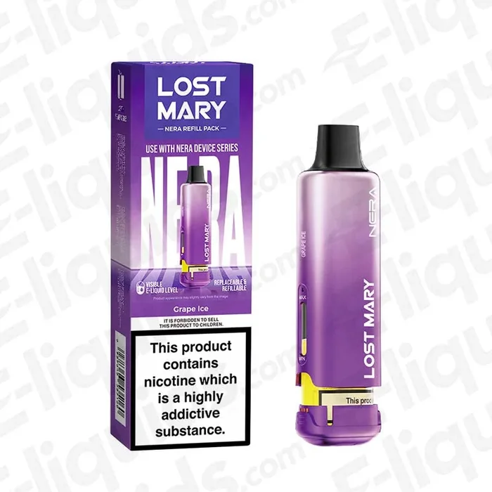 Lost Mary NERA15K Grape Ice Prefilled Pod