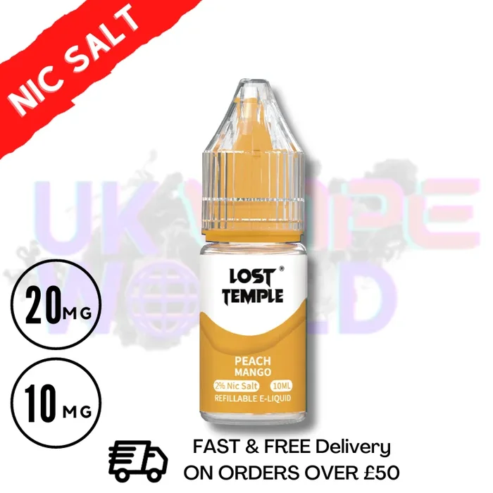 LOST TEMPLE ‘Peach Mango’ Nic Salt
