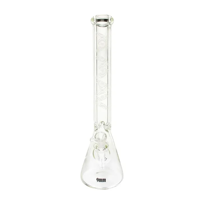 MAV Glass 18 ” Beaker Bong Glow In the Dark