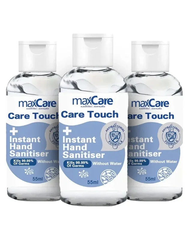 Max Care Hand Sanitiser 55 ml (75% Alc.)