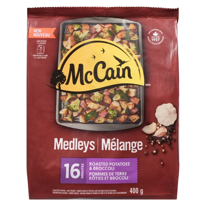 McCain Roasted Potatoes & Broccoli Medleys, 400 g