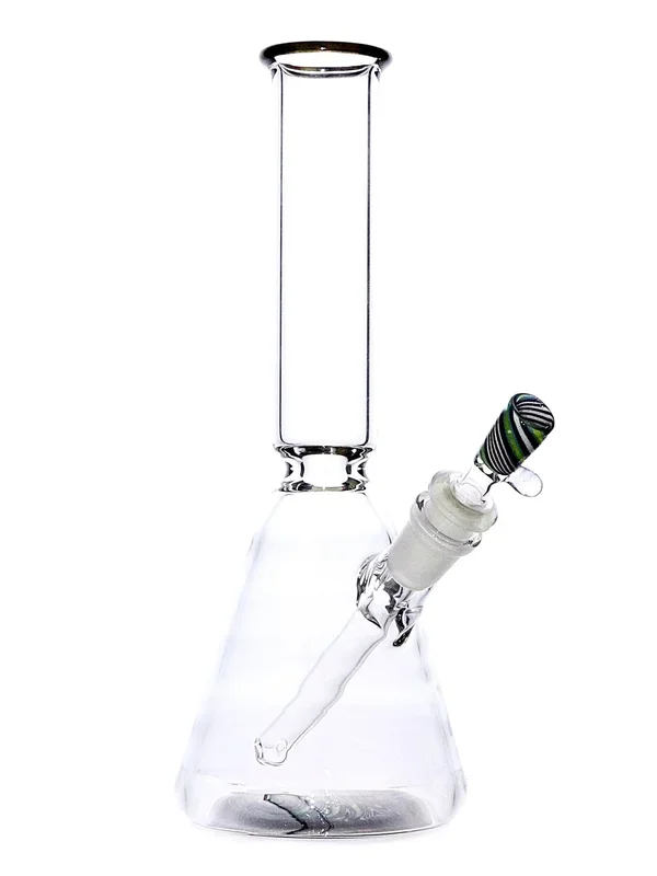 MD Glass – Clear Beaker with Wig-Wag Base (10.5″)