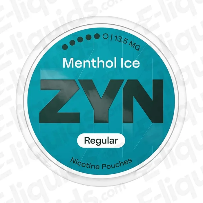 Menthol Ice ZYN Nicotine Pouches