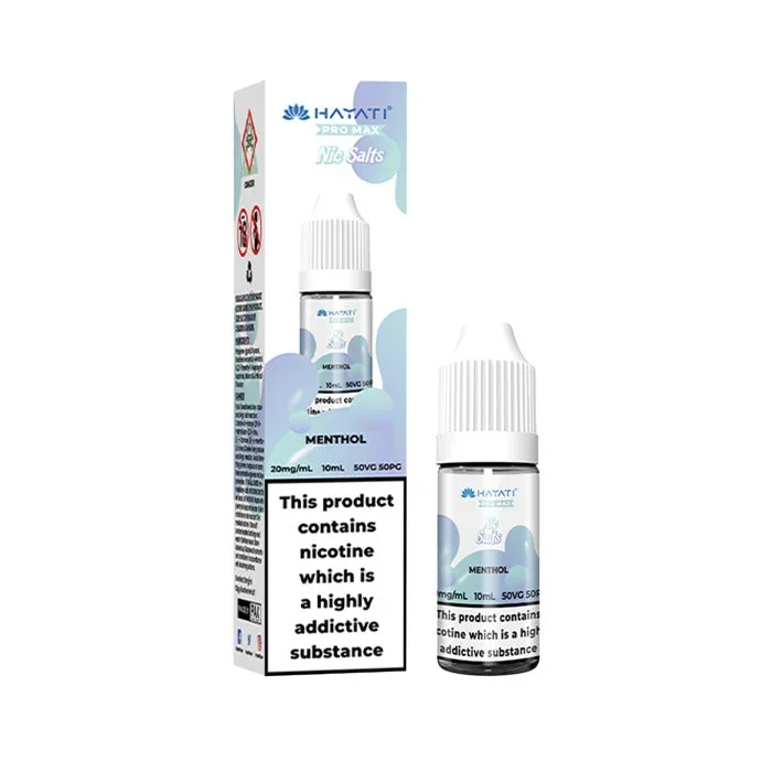 Menthol Nic Salt E-Liquid by Hayati Pro Max