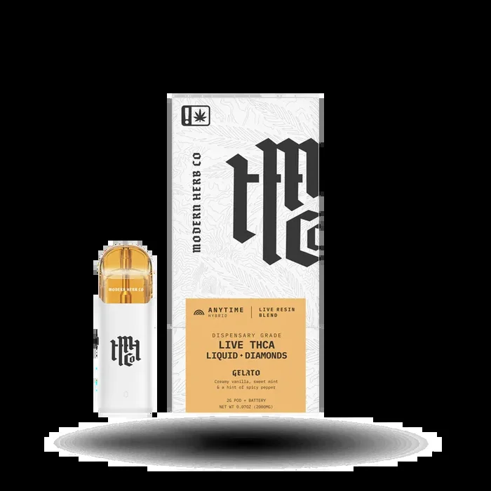 MODERN HERB THCA Live Resin Liquid Diamonds 2G Pod Kit
