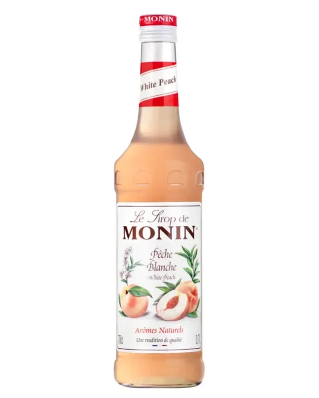 Monin White Peach Syrup, 70 cl
