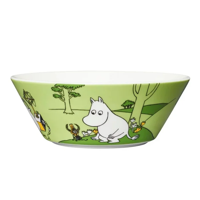 Moomintroll & Martians Bowl 15cm Green