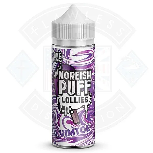 Moreish Lollies Vimtoe 100ml 0mg shortfill e-liquid