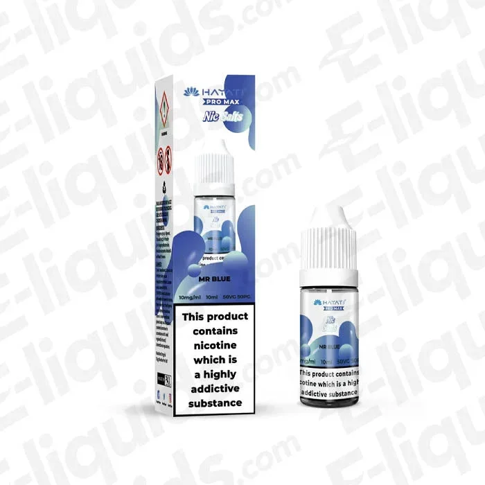 Mr Blue Nic Salt Vape Juice by Hayati Pro Max