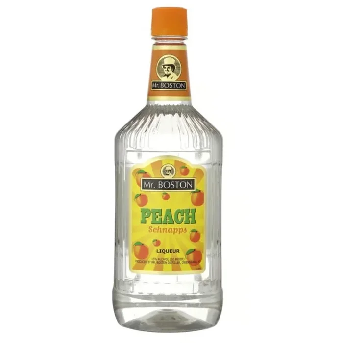 Mr Boston Peach Schnspps 1.75 Pet