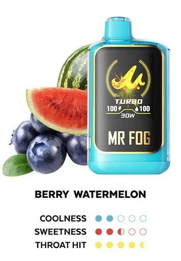 MR FOG NOVA BERRY WATERMELON 36K PUFFS (BERRY STEEZY)