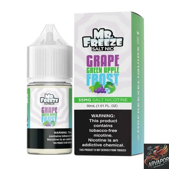 Mr. Freeze Salts Nic 30mL Grape Green Apple Frost