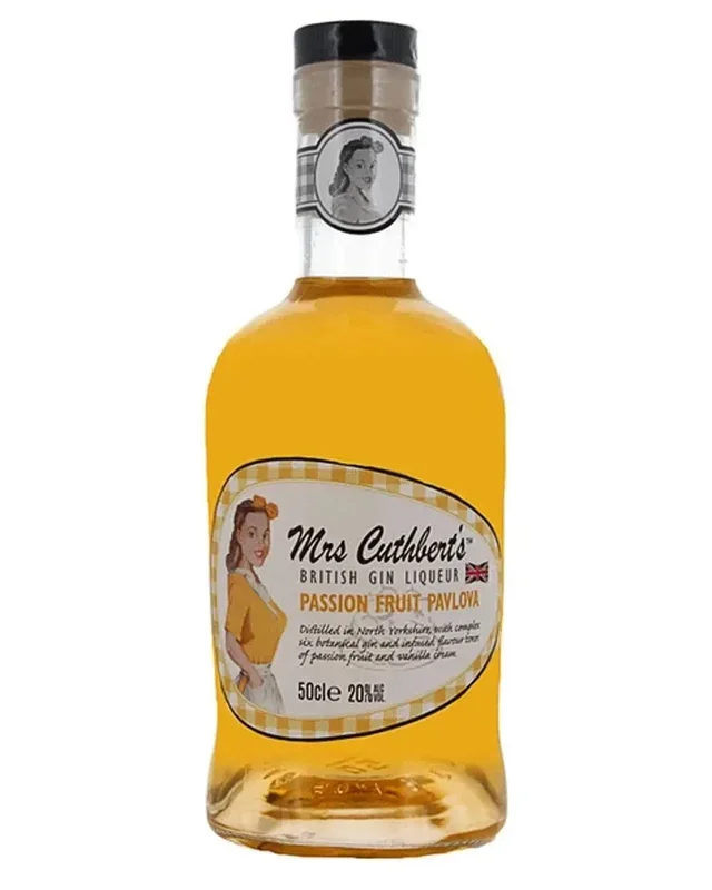 Mrs Cuthbert’s Passion Fruit Pavlova Gin Liqueur, 50 cl