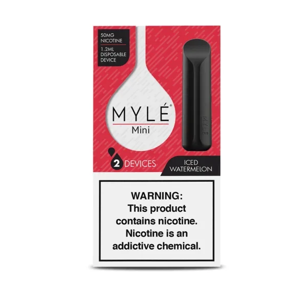 MYLE Mini Iced Watermelon Disposable Vape Pods