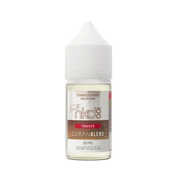 Naked 100 Salt Nic – Cuban Blend | 30mL